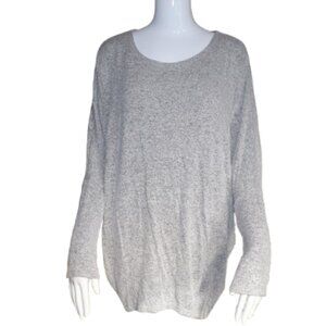 White House Black Market Grey Sweater Size Medium